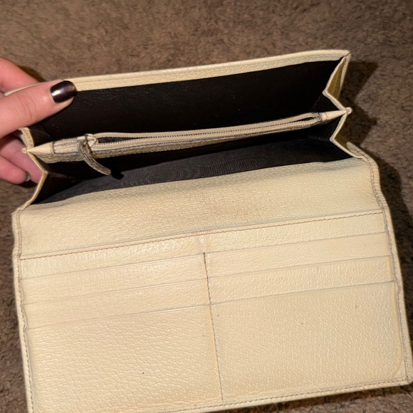 Gucci Vintage Monogram GG logo Long Folding Continental Wallet S - Picture 8 of 13